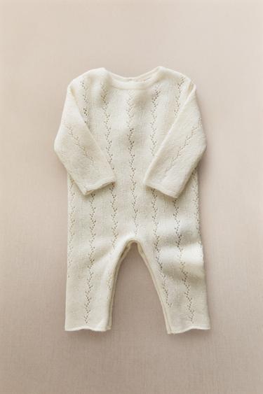 COMBINAISON BÉBÉ CACHEMIRE - Blanc cassé de Zara - Image 5