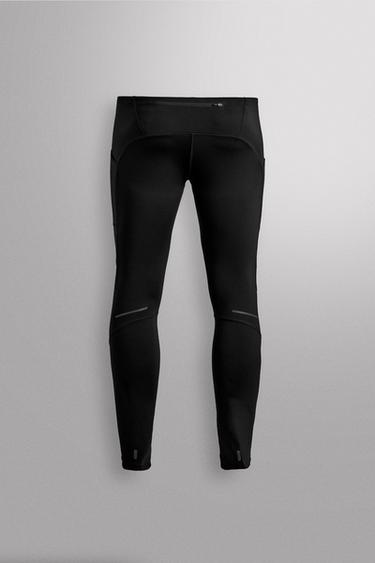 COLLANT LONG RUNNING - Noir de Zara - Image 6