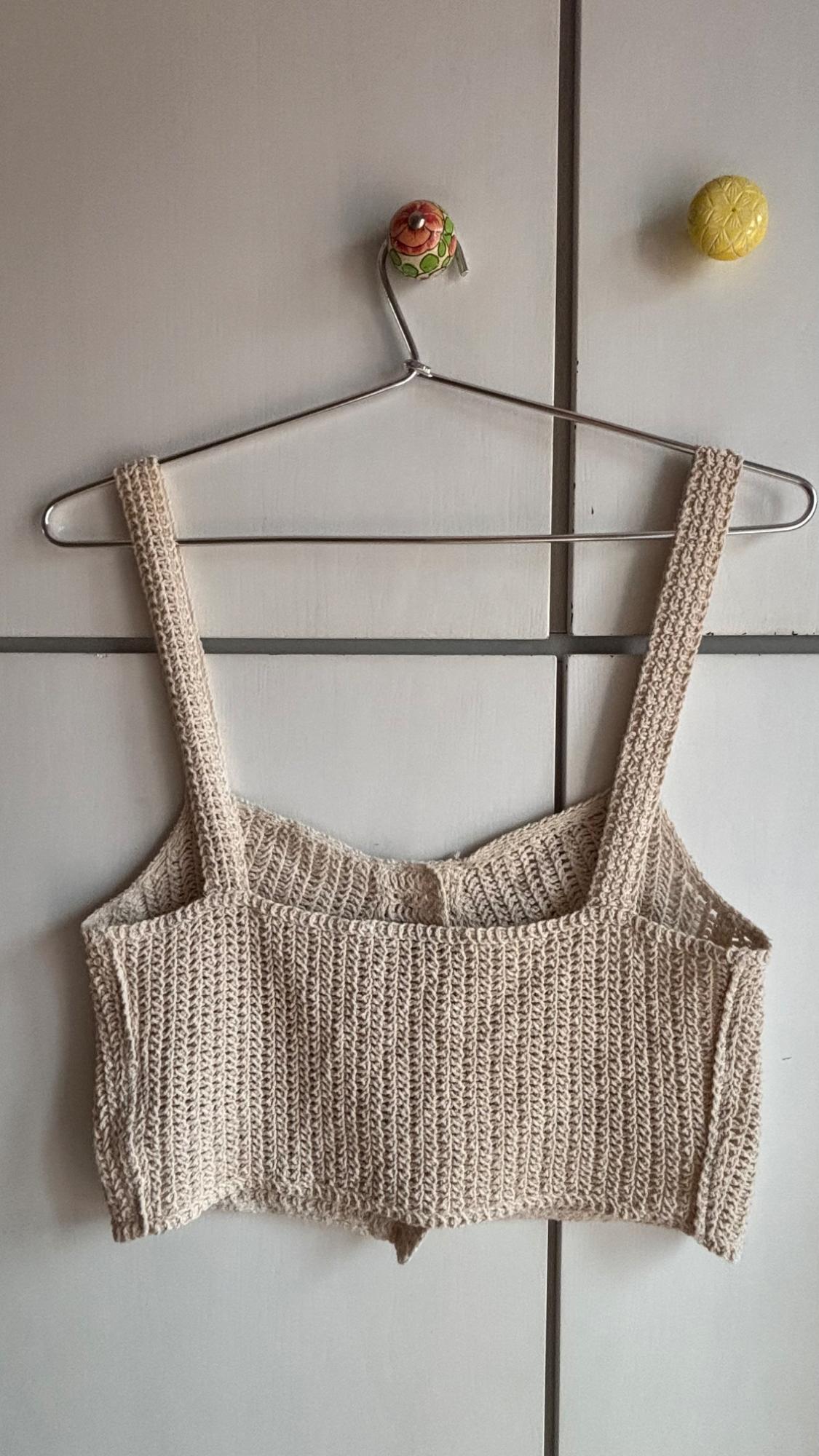 TOP CROCHET CON BOTONES - Image 2