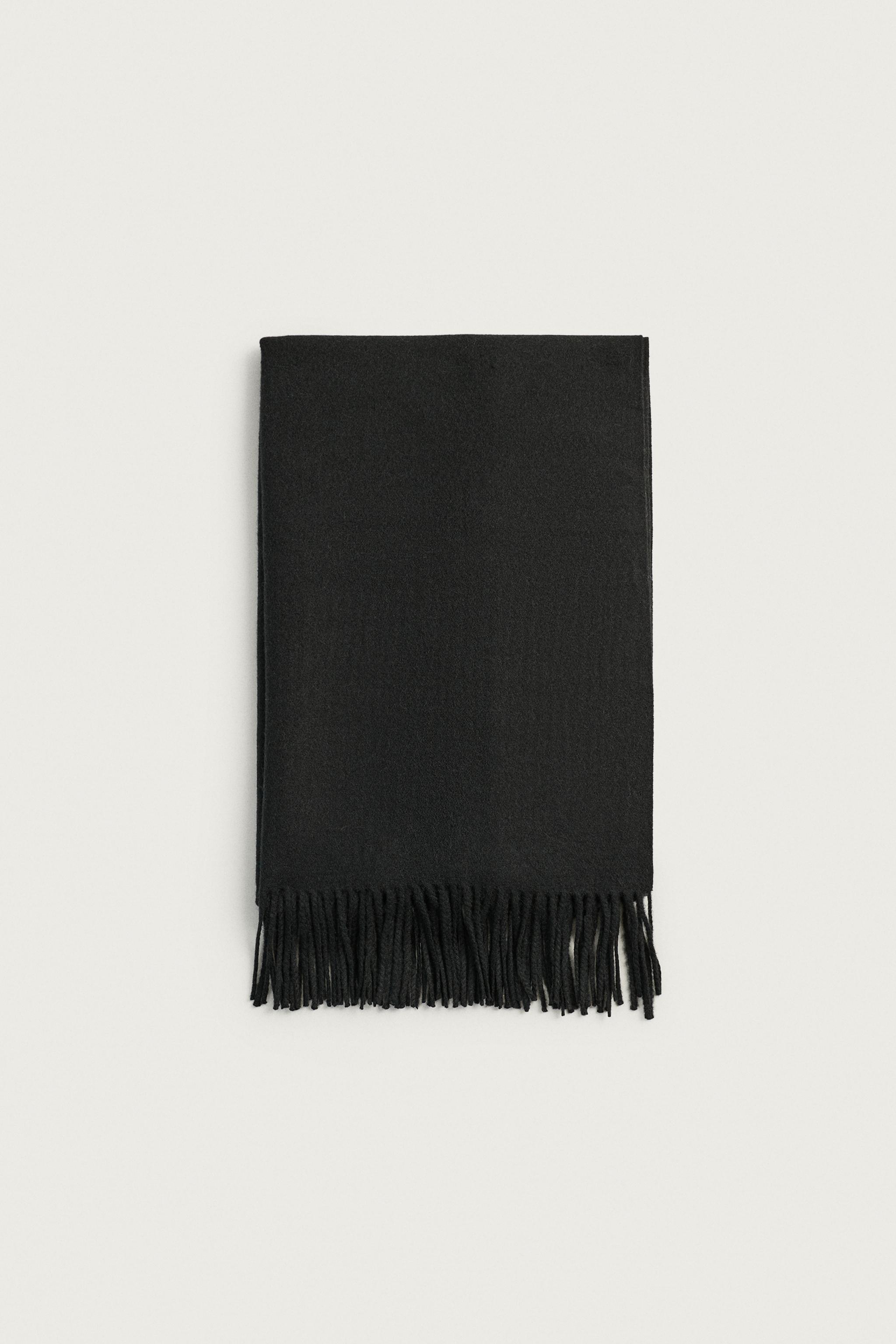 FRINGED SCARF