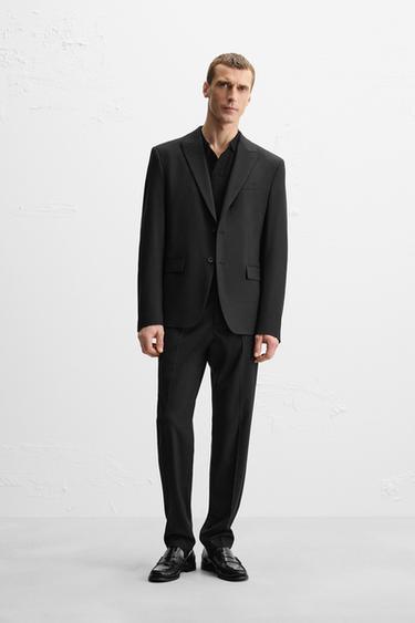 Zara SLIM FIT SUIT - Billiard green - Image 0