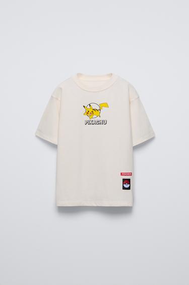 Zara PIKACHU POKÉMON™ T-SHIRT - Ecru
