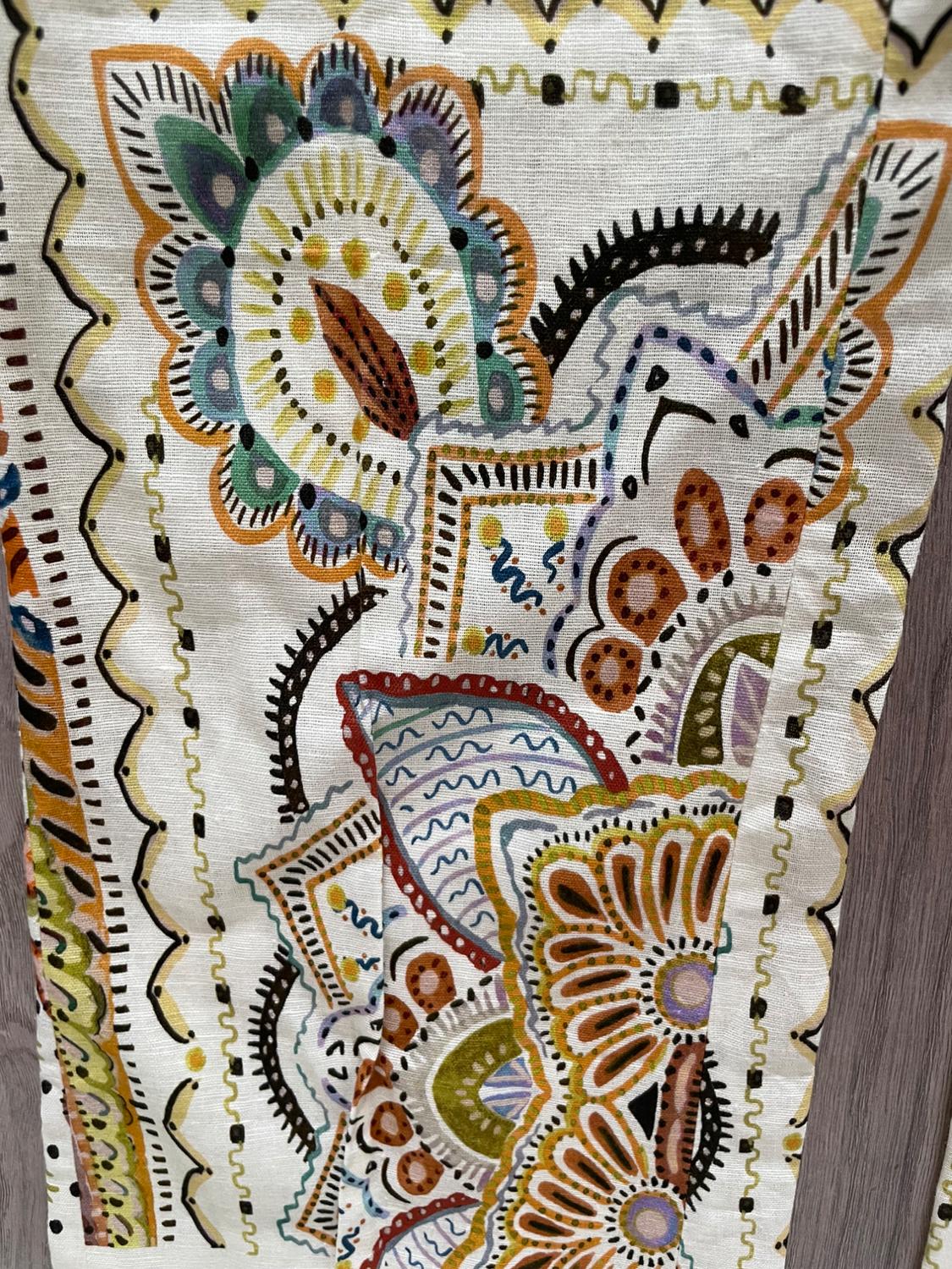 PRINTED FLARED PANTS - Image 5