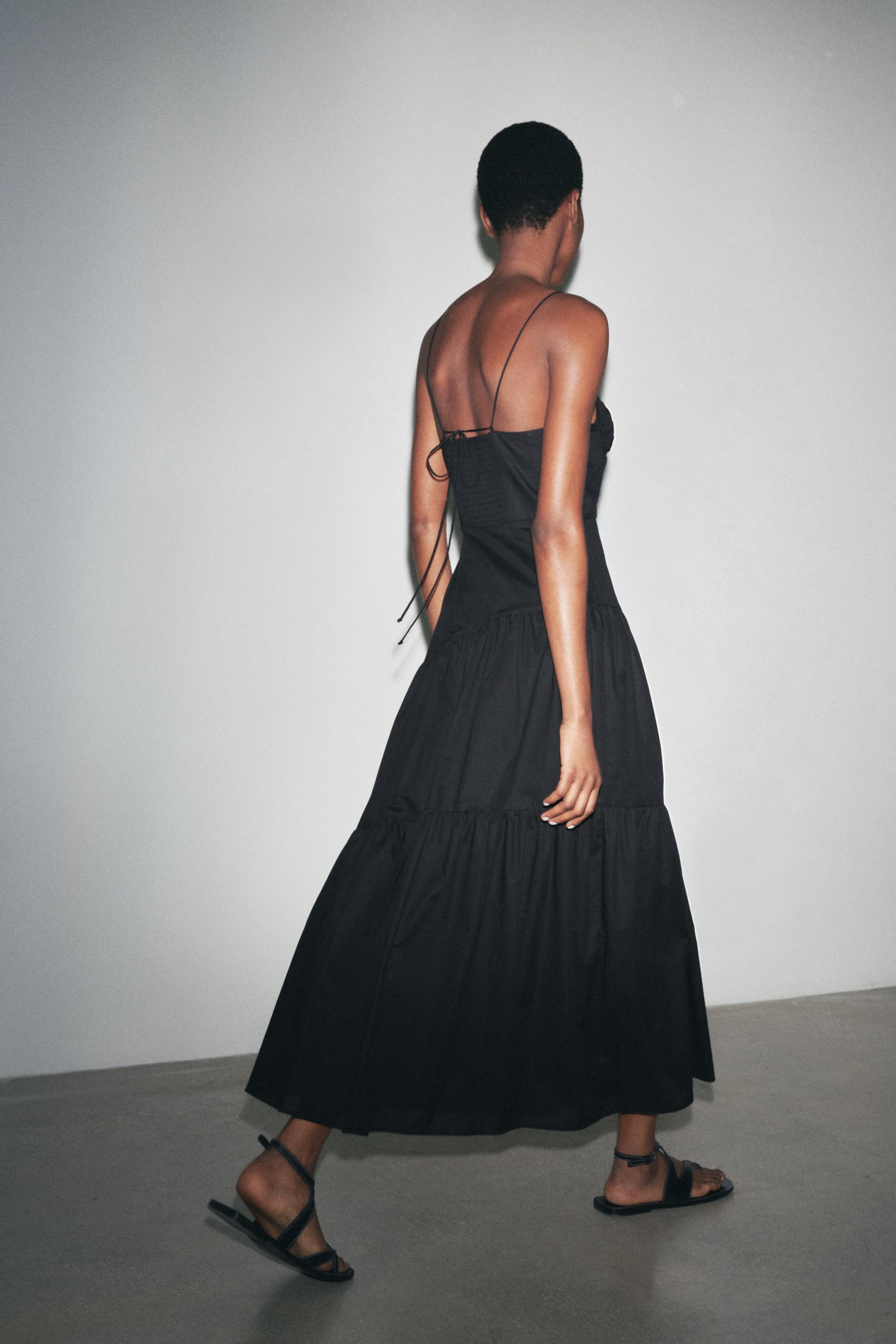 ZW COLLECTION BUSTIER DRESS - Black | ZARA United States