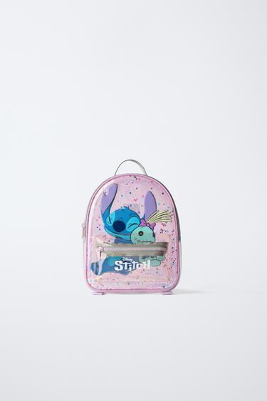 MINI-RUCSAC DIN VINIL CU LILO & STITCH © DISNEY - Alb-ecru de la Zara