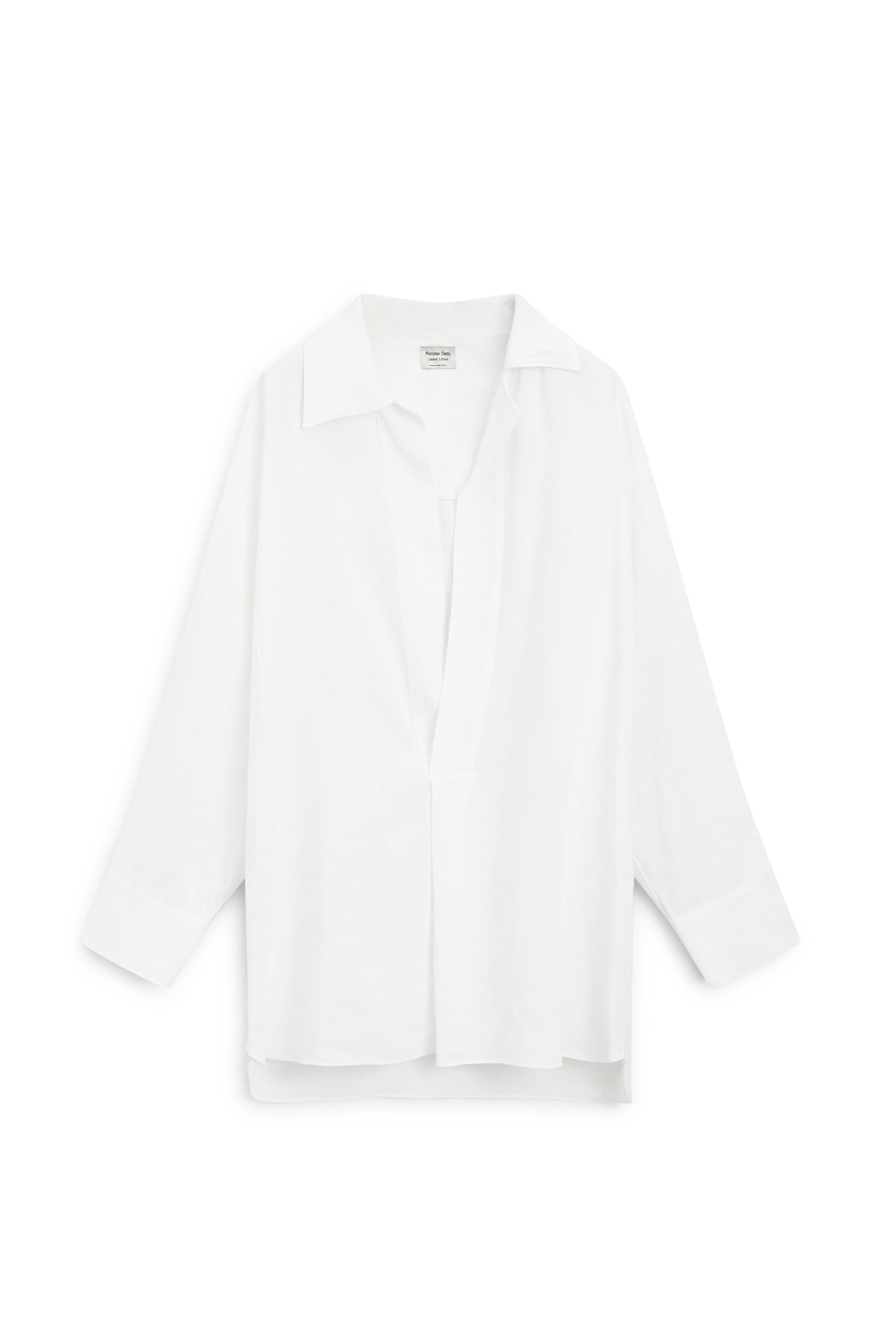 Flowing linen blend shirt - LIMITED EDITION