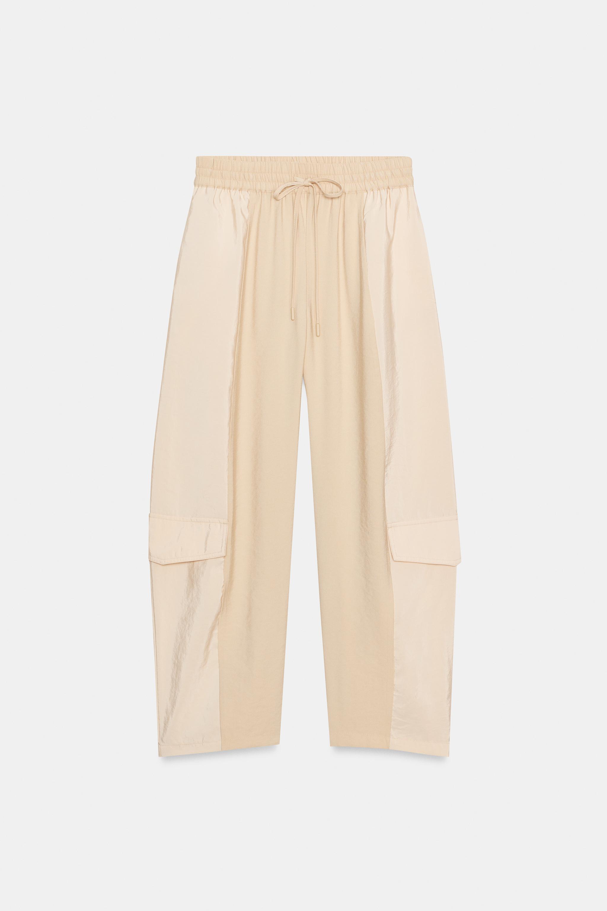 PANTALON BARREL BIMATIÈRE