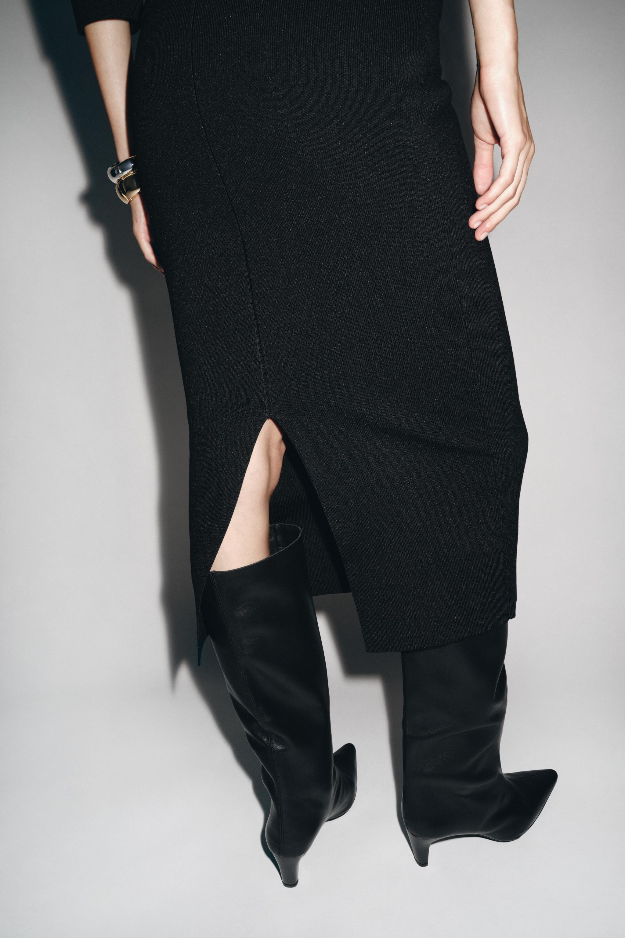 ZARA ニットペンシルスカート S ZARA - ZARA ニットペンシルスカート Sの通販 by lilyy's shop