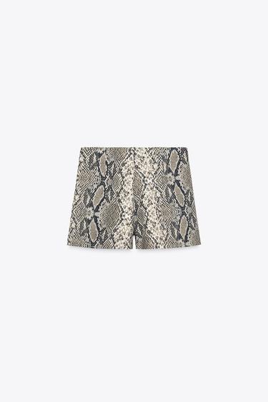 JUPE-PANTALON ASYMÉTRIQUE AVEC APPLIQUE - Serpent de Zara - Image 5