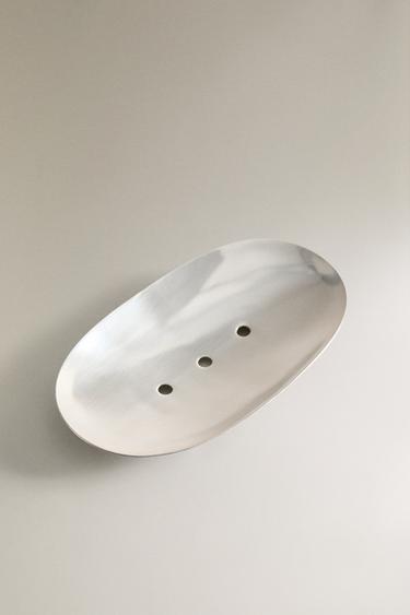 PORTE-SAVON DE BAIN MÉTAL - Argent de Zara - Image 1