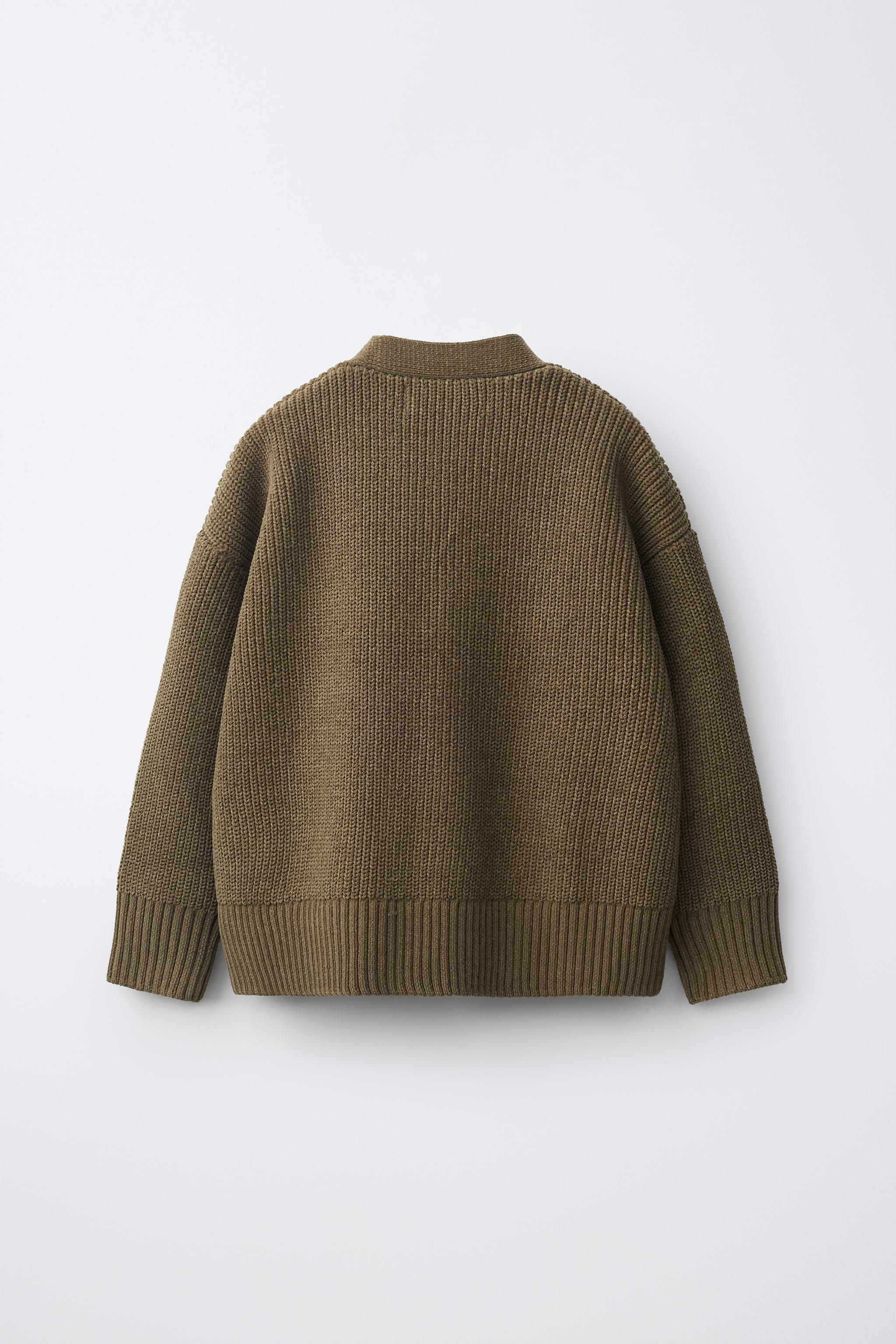 GILET EN MAILLE CHENILLE