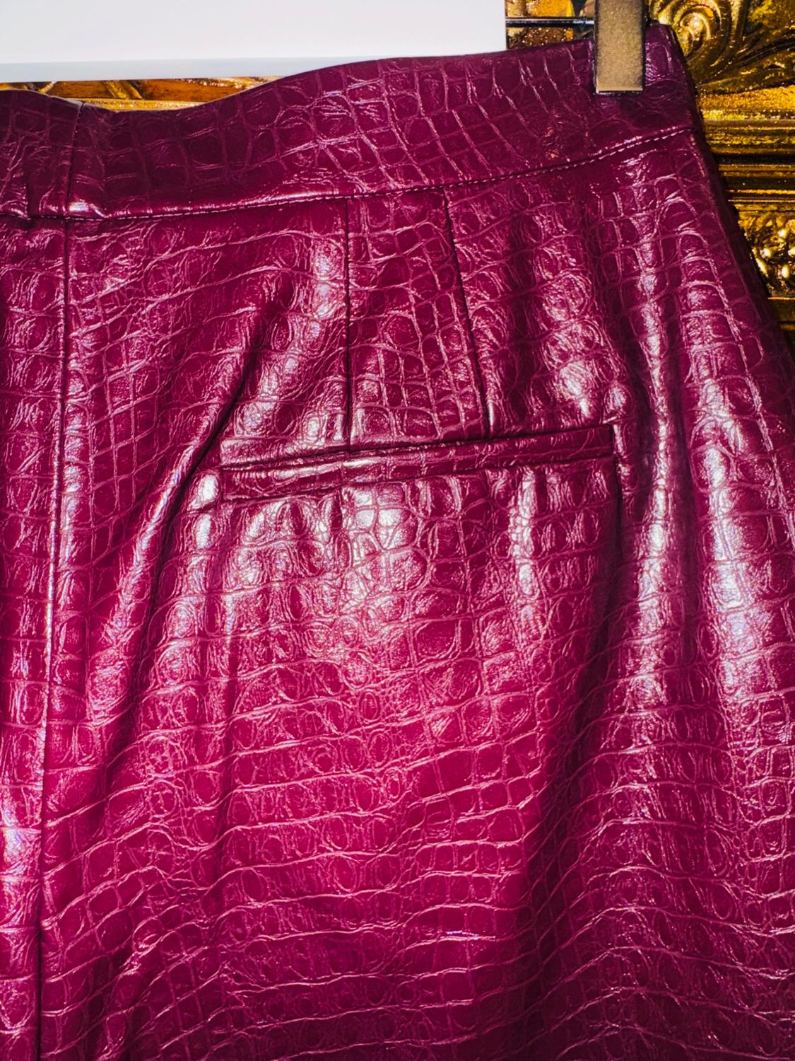 FAUX LEATHER TROUSERS - Image 6