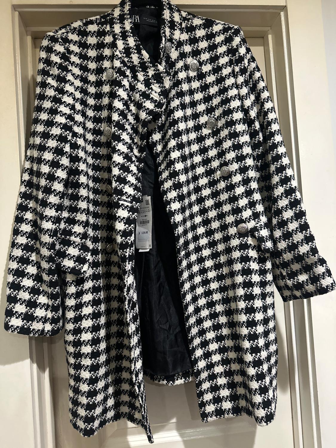 HOUNDSTOOTH COAT