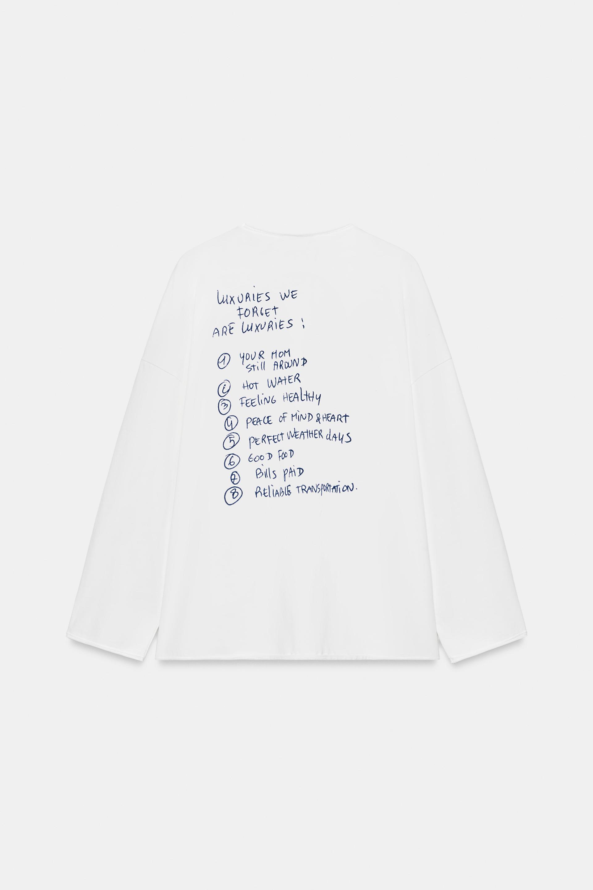 OVERSIZED THOMAS LELÚ TEXT T-SHIRT thumbnail 7