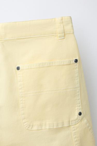 SHORT CARPENTER - Vanille de Zara - Image 3