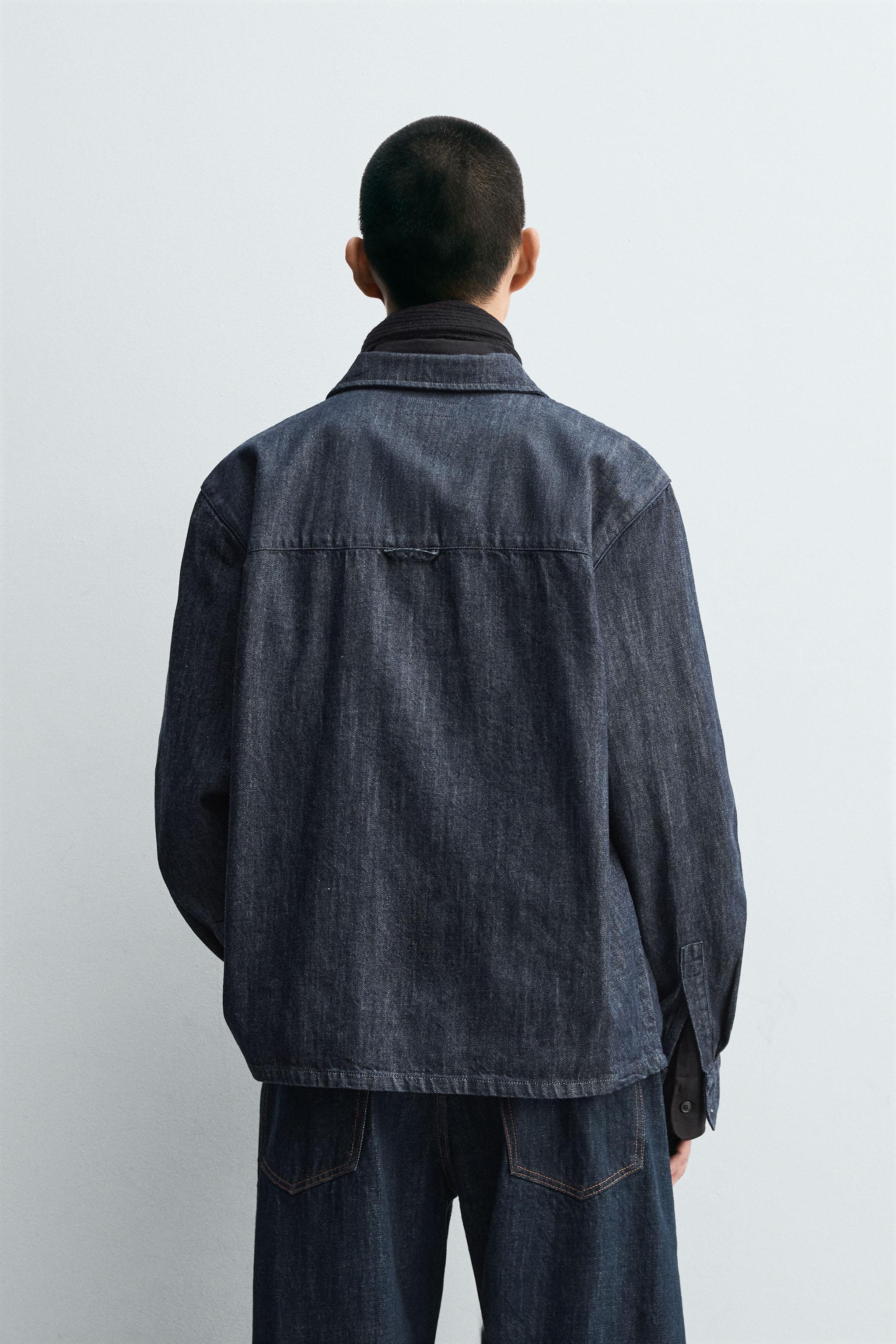 RELAXED FIT DENIM SHIRT