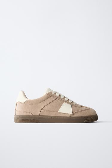 RETRO-SNEAKER - Braun von Zara