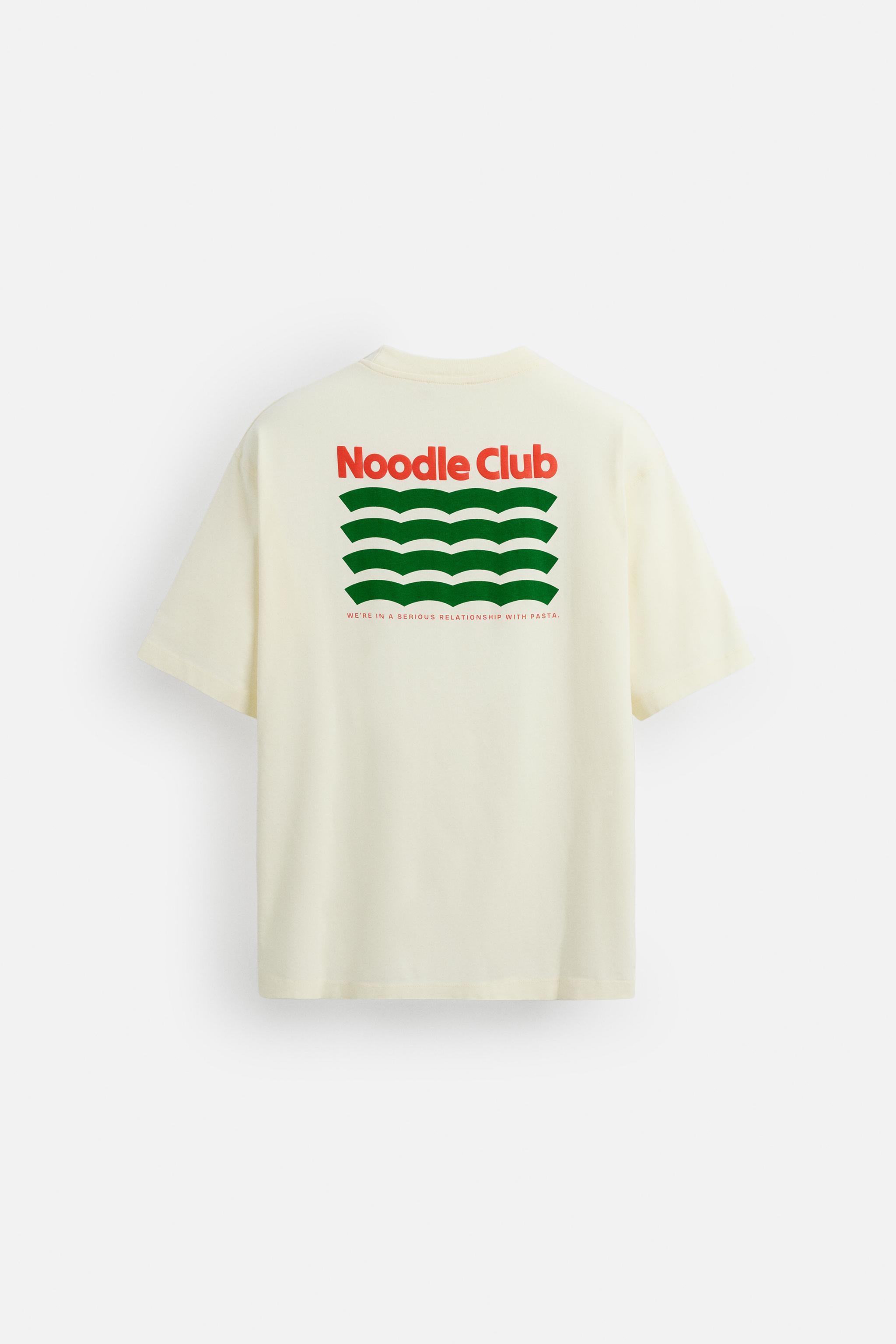 【ZARA】コントラストプリントTシャツ 6224/240/727 コントラストプリントTシャツ - バニラ | ZARA Japan / 日本