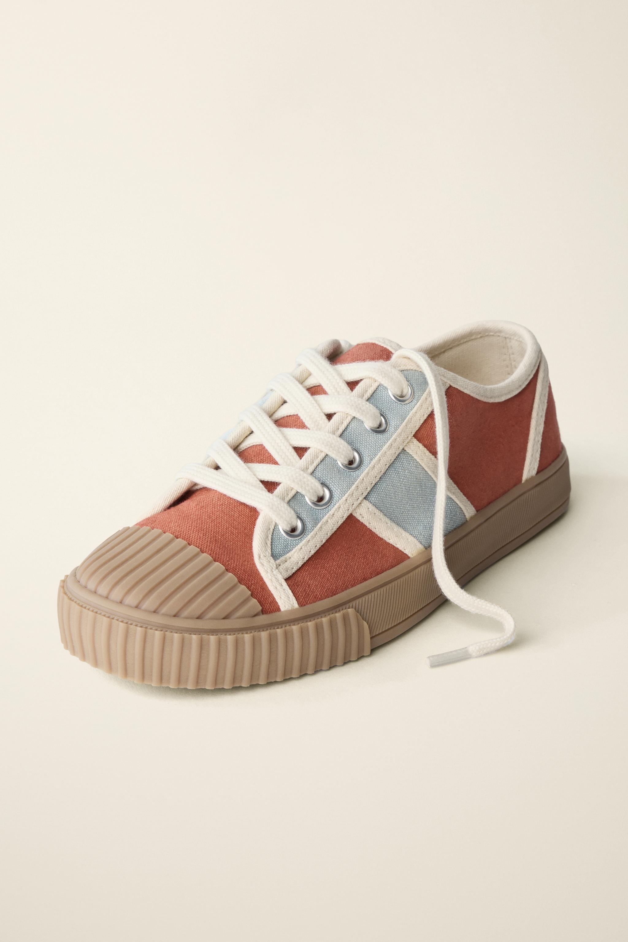 SNEAKERS CREATED BY CARAMEL LONDON X ZARA - Red | ZARA United States
