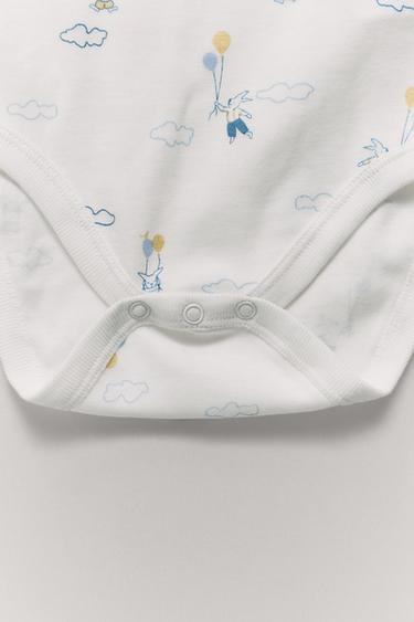 5-PACK OF BALLOON BODYSUITS - Blue by Zara