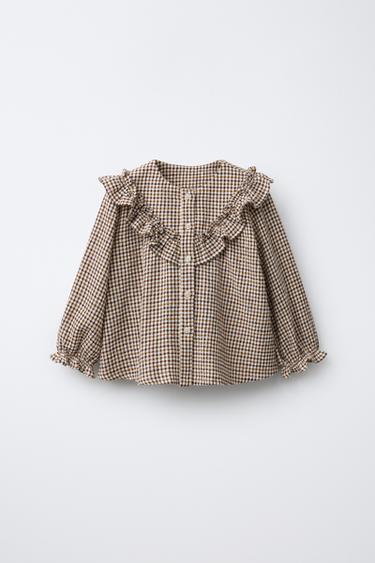 KOADRODUN BLUSA PARPAILADUNA - kafe-kolorea, Zara-rena