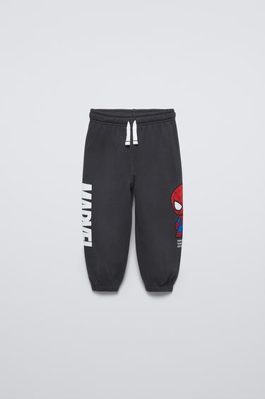 Zara SPIDER-MAN © MARVEL JOGGER PANTS - Anthracite grey