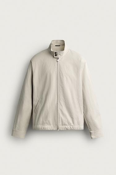 CAZADORA REGULAR FIT EFECTO LAVADO - Pedra de Zara