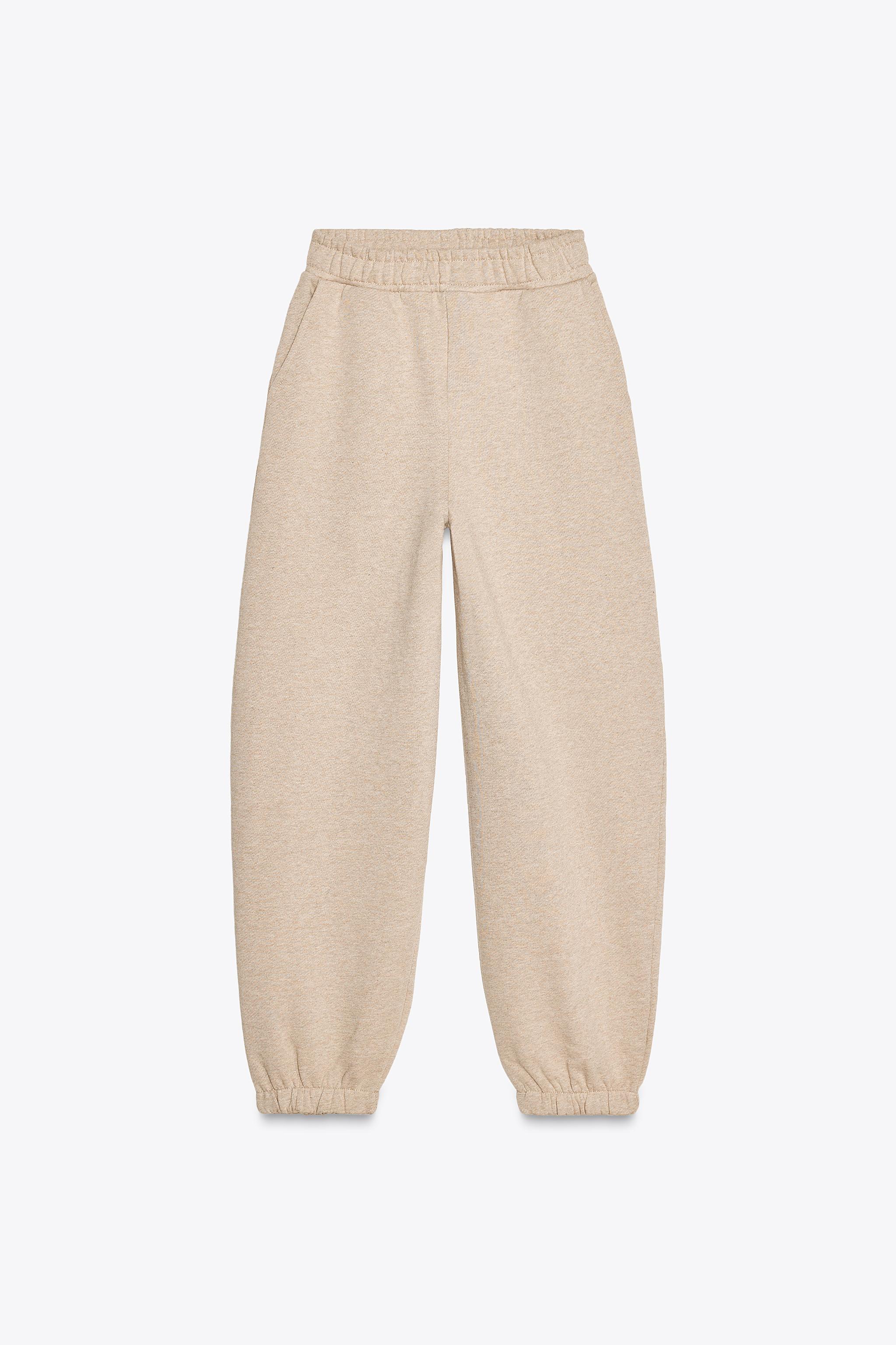 SWEATPANTS - Tan marl | ZARA United States
