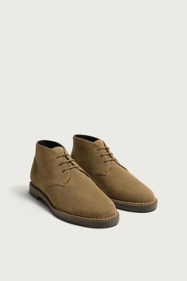 LEATHER BOOT — Taupe Gray 2
