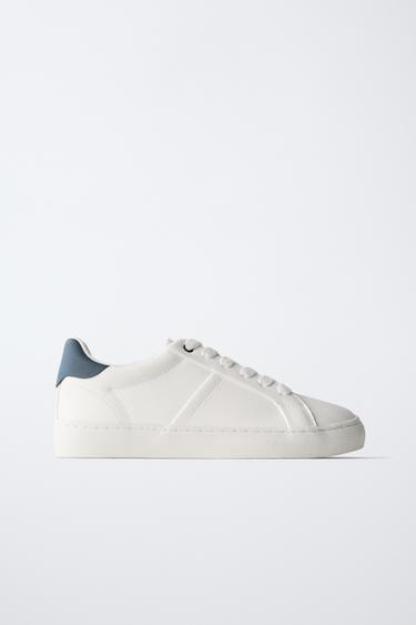 BAMBA CORDONES - Blanco de Zara