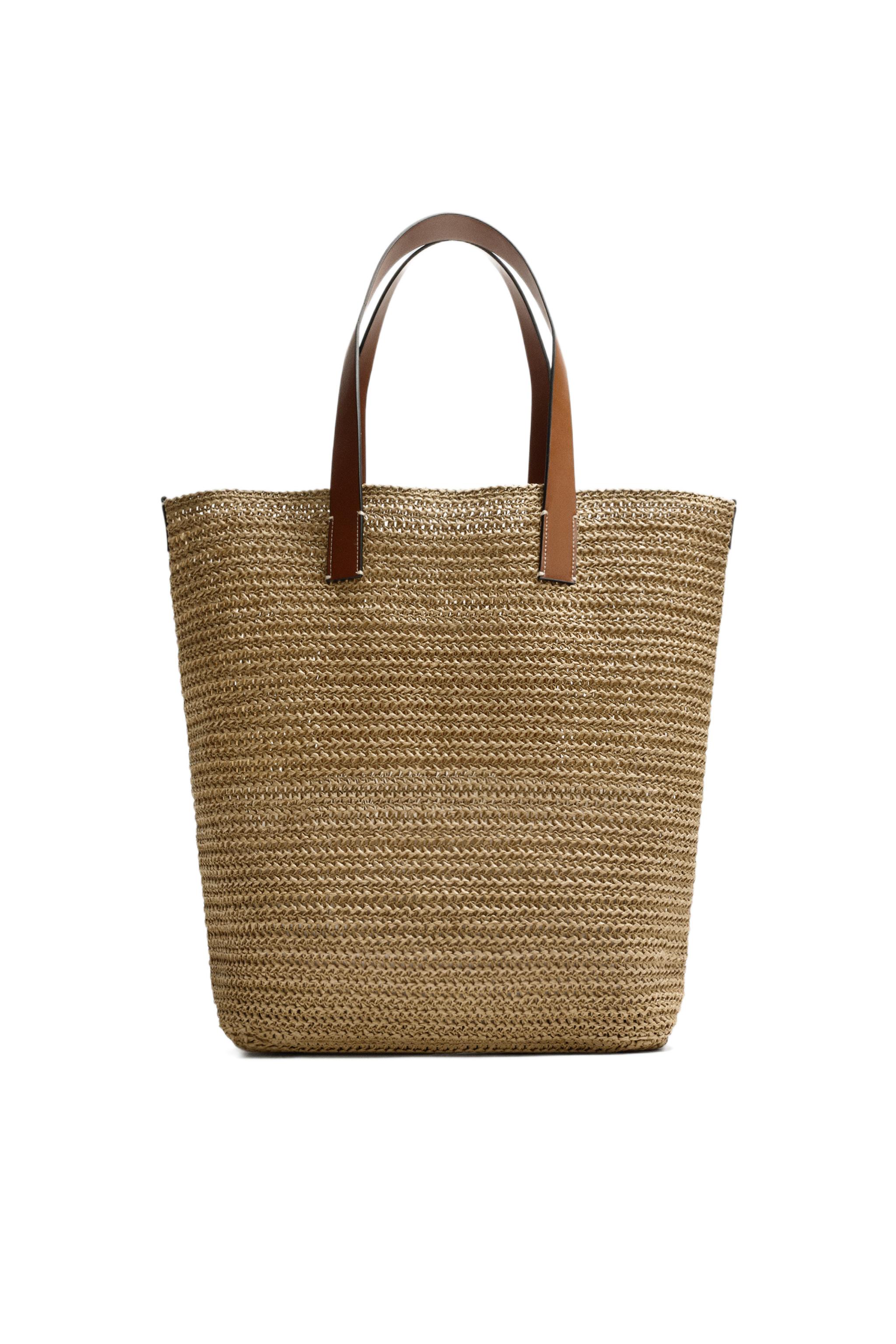 編み込みトートバッグ - エクリュ | ZARA Japan / 日本