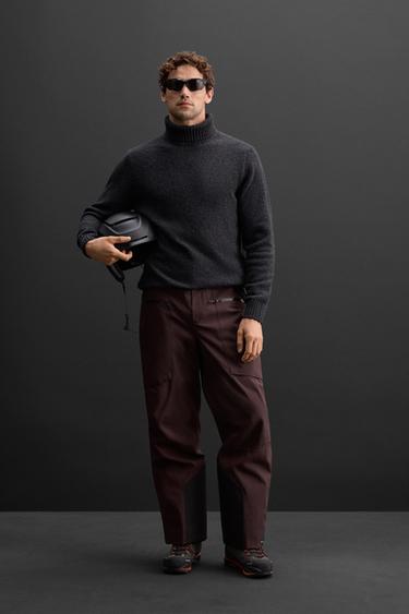 SKIBROEK WATERDICHT RECCO® - Aubergine van Zara