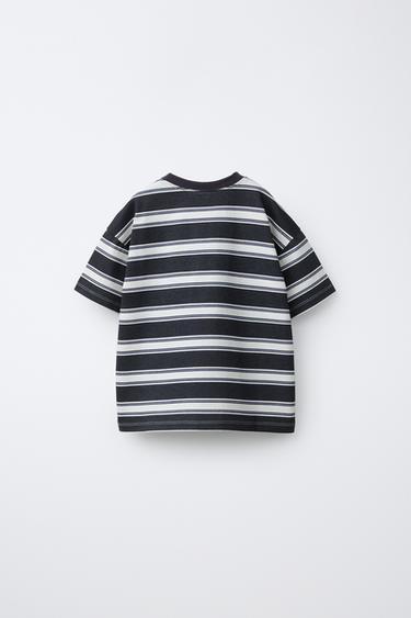 STRIPED UEFA CHAMPIONS LEAGUE ® T-SHIRT - Navy blue by Zara