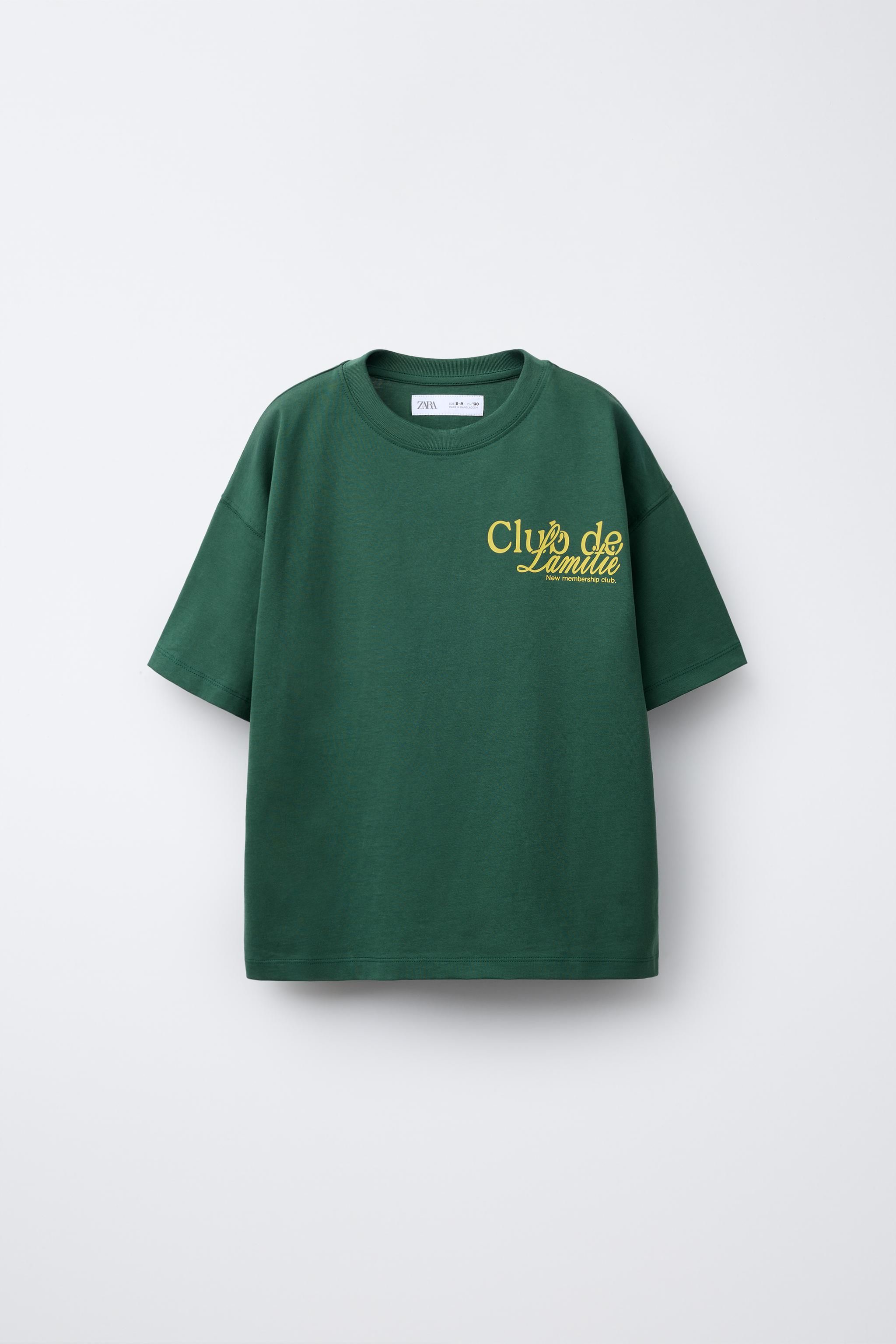 ★ドイツ発*ZARA*新作*SLOGANラグランTシャツ/RH★ SLOGAN PRINT T-SHIRT - Light blue | ZARA Australia
