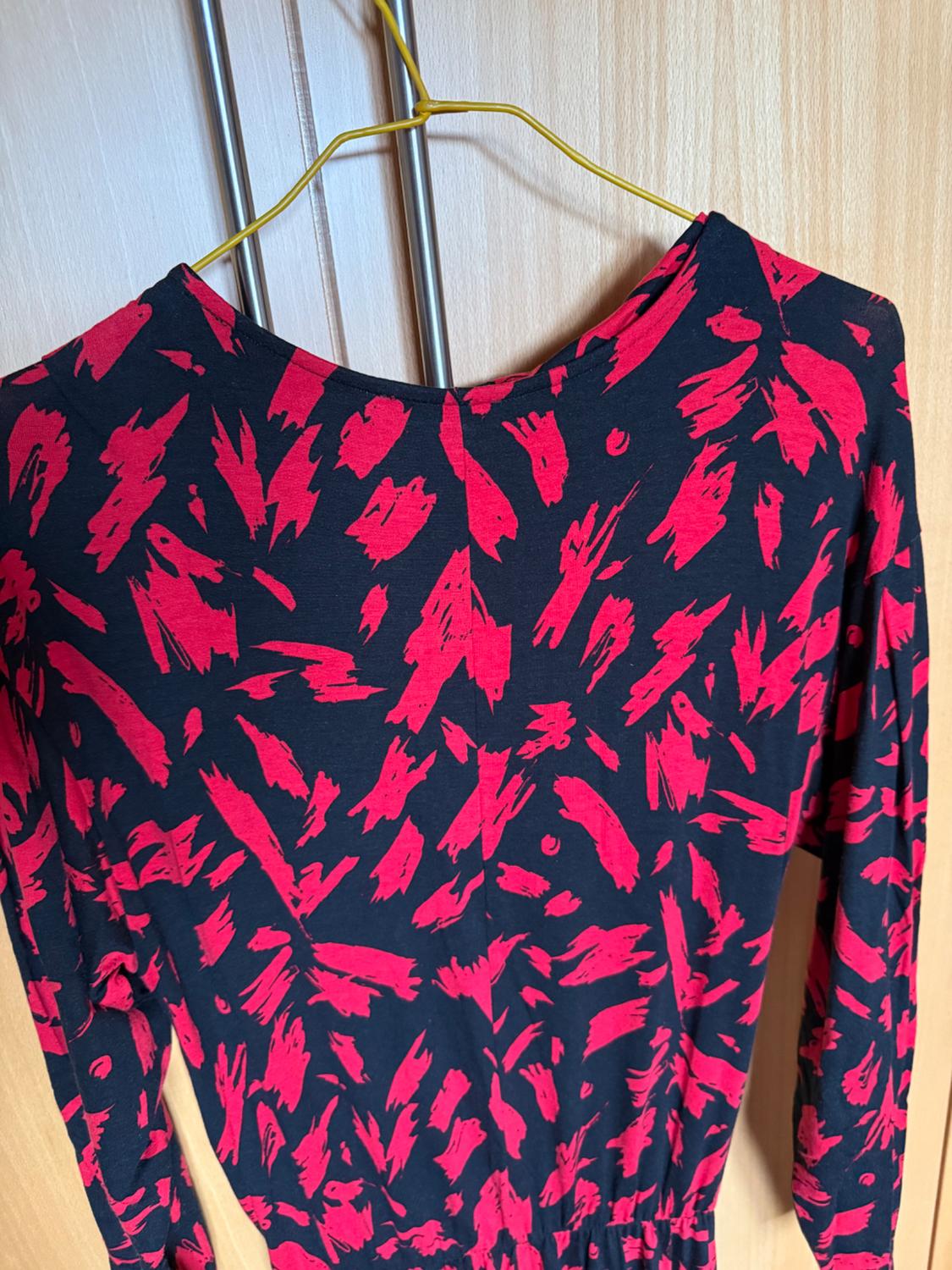 GATHERED PRINTED DRESS - Image 6