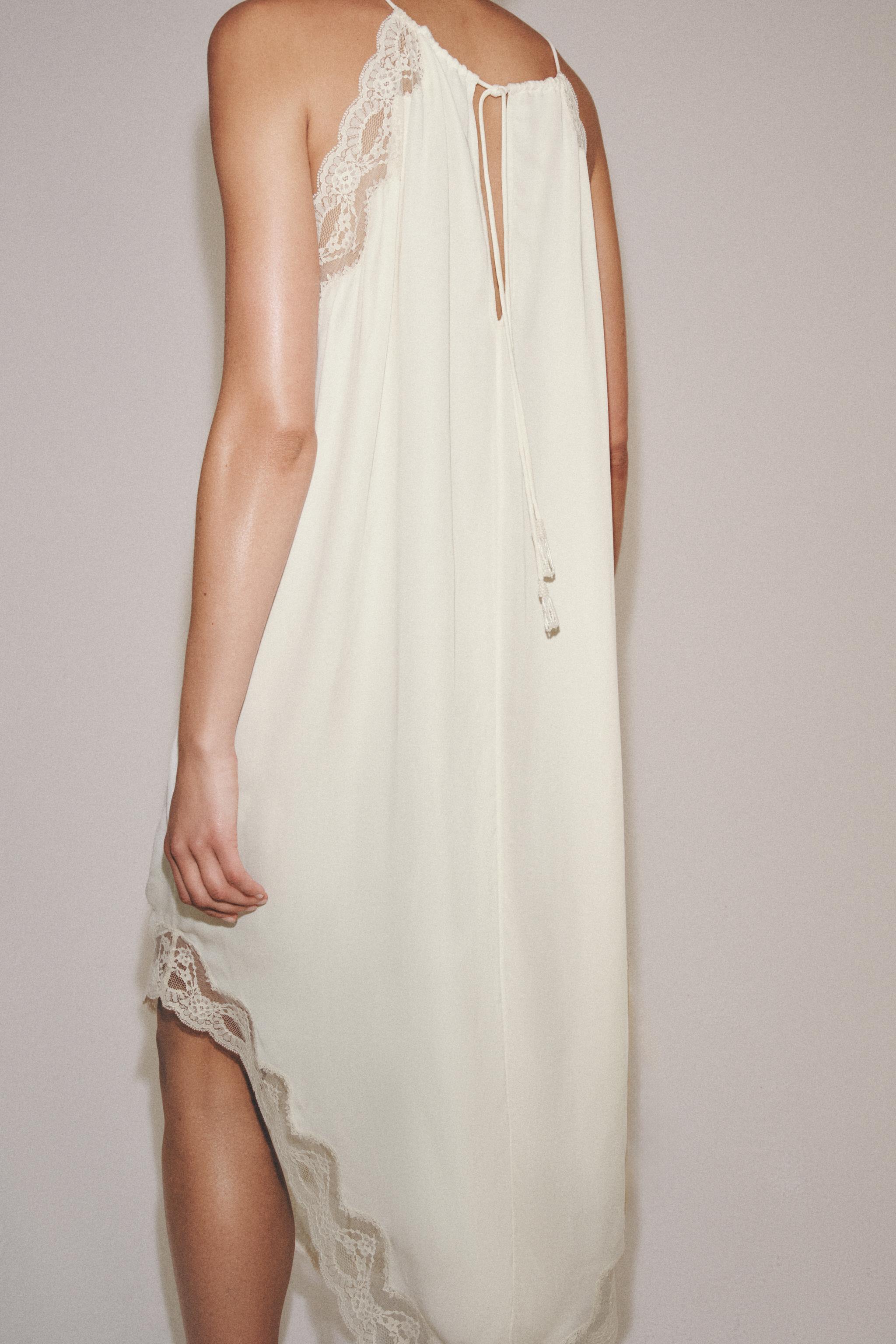 ZW COLLECTION COMBINATION LACE DRESS