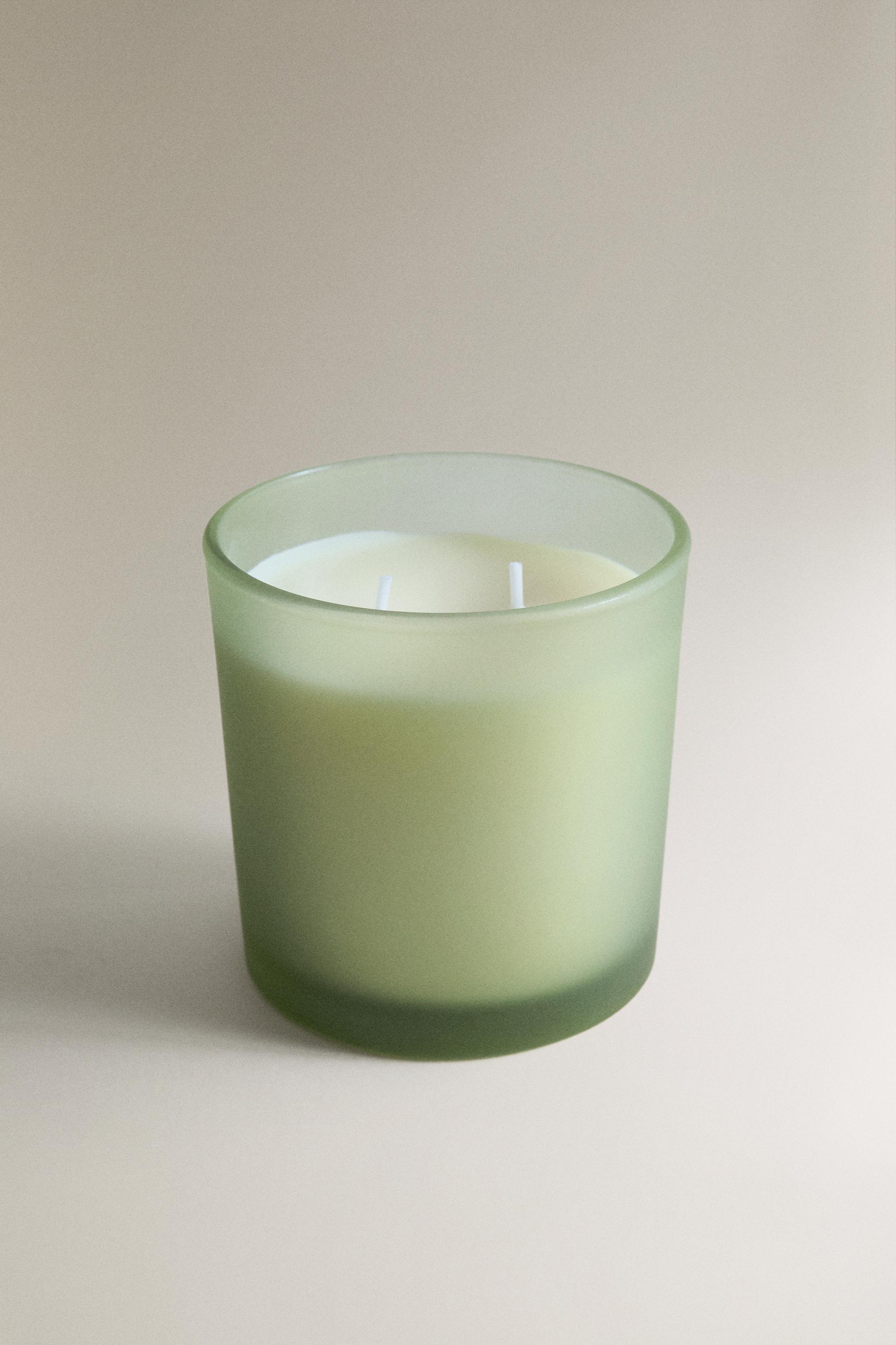 (350 G) TUBEROSE SCENTED CANDLE — Purple