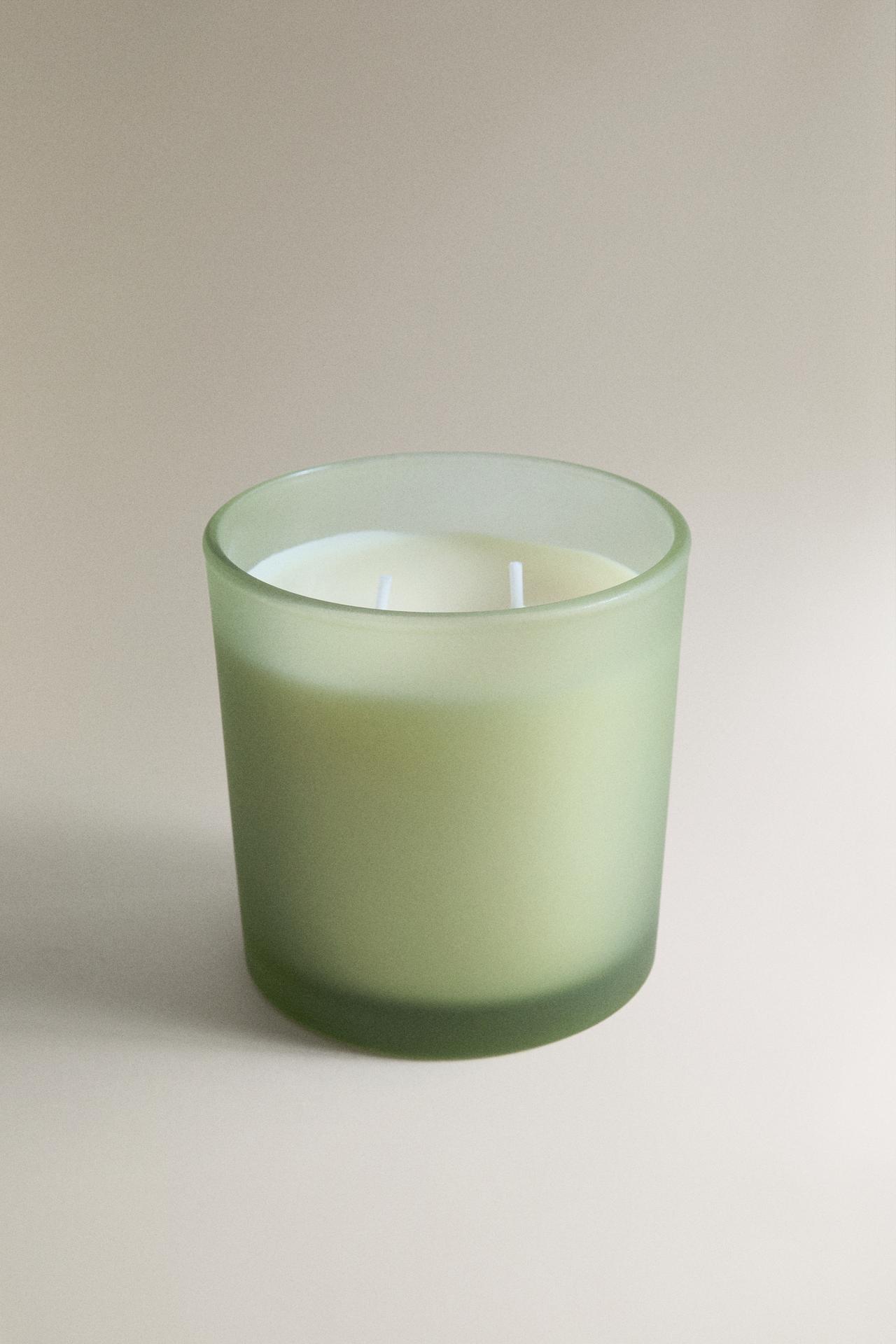 (350 G) TUBEROSE SCENTED CANDLE — Purple