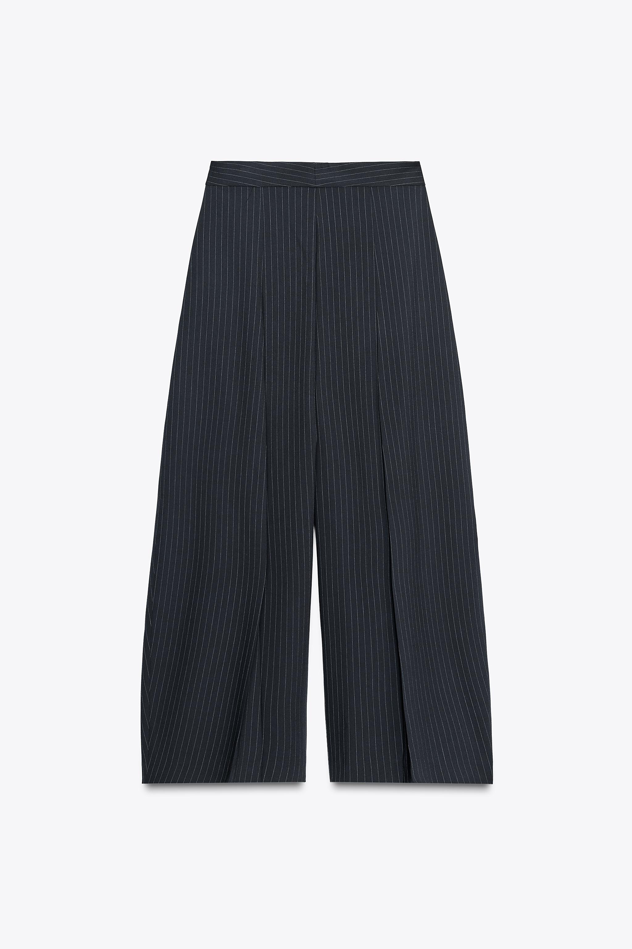 パンツ stripe straight trousers sullen stripe straight trousers sullen