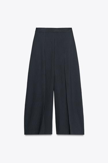 PANTALON À RAYURES TENNIS ZW COLLECTION - rayures de Zara - Image 5