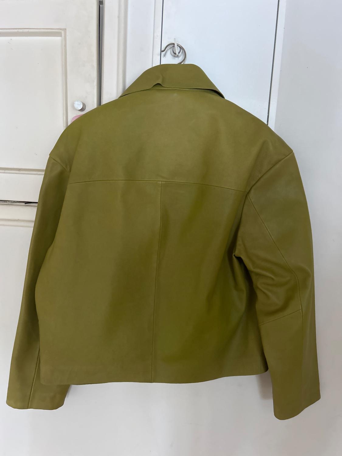 LEATHER OVERSHIRT - Image 2