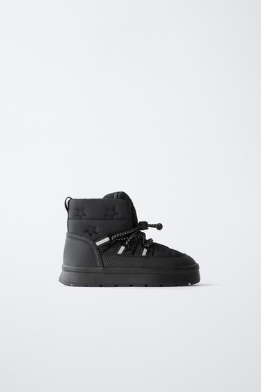 BOTTES DE NEIGE DÉPERLANTES - Noir de Zara - Image 0