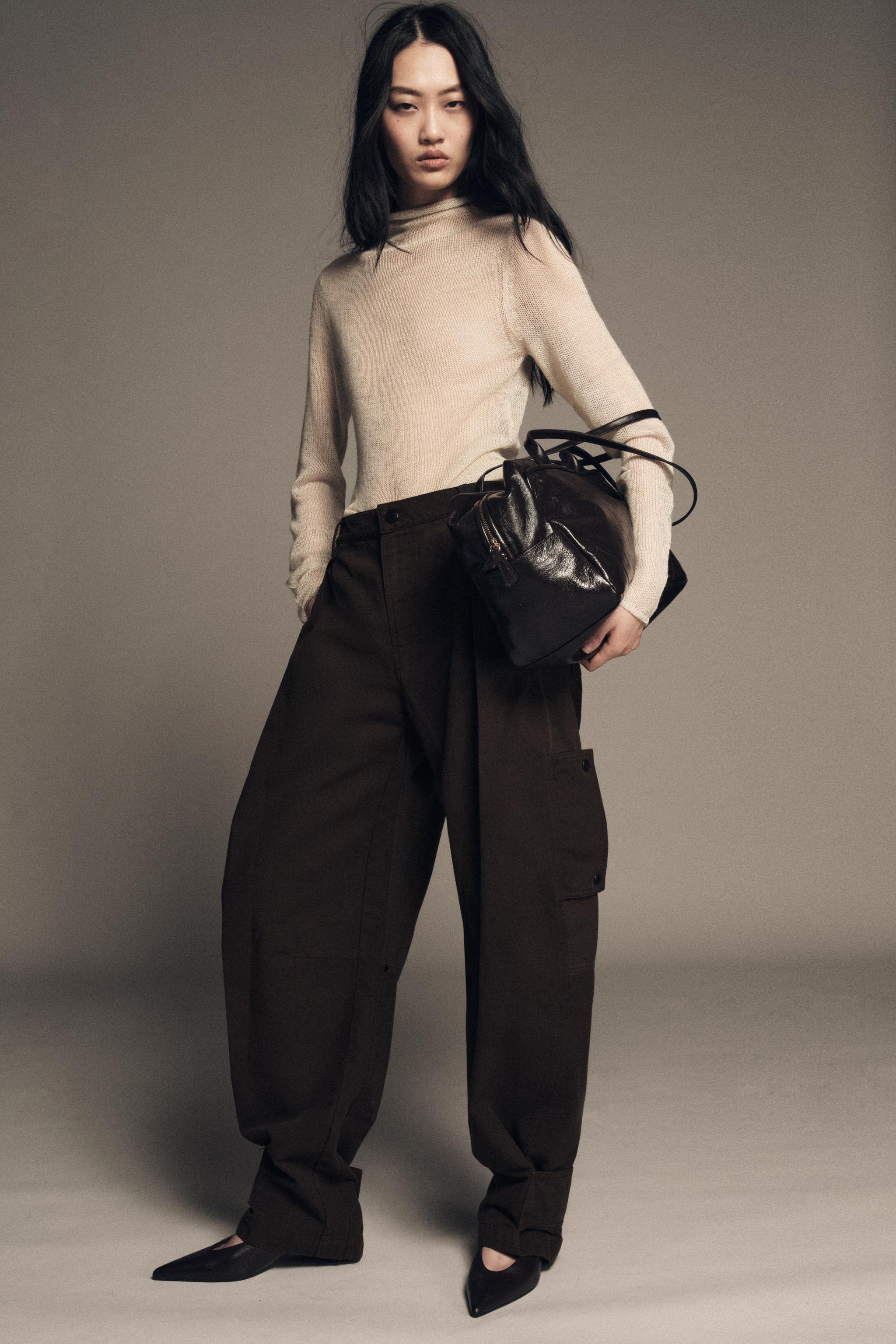 ZW COLLECTION BALLOON CARGO PANTS