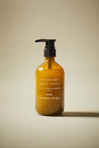 (500 ML) WHITE LOTUS BODY SCRUB - Intense red by Zara - Image 5