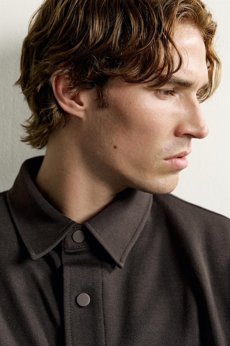 NON-IRON COMFORT OVERSHIRT