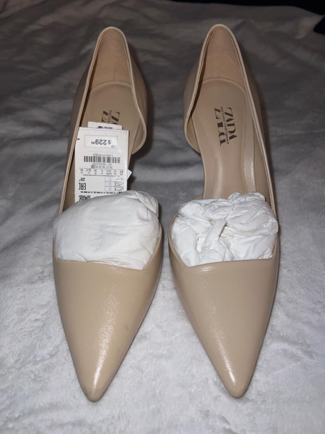 ZAPATO TACÓN PIEL NARCISO RODRIGUEZ
