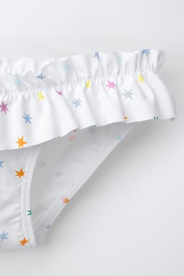 2-6 YEARS/PACK OF TWO CIRCUS SWIM BRIEFS - Blue/White by Zara - Image 3