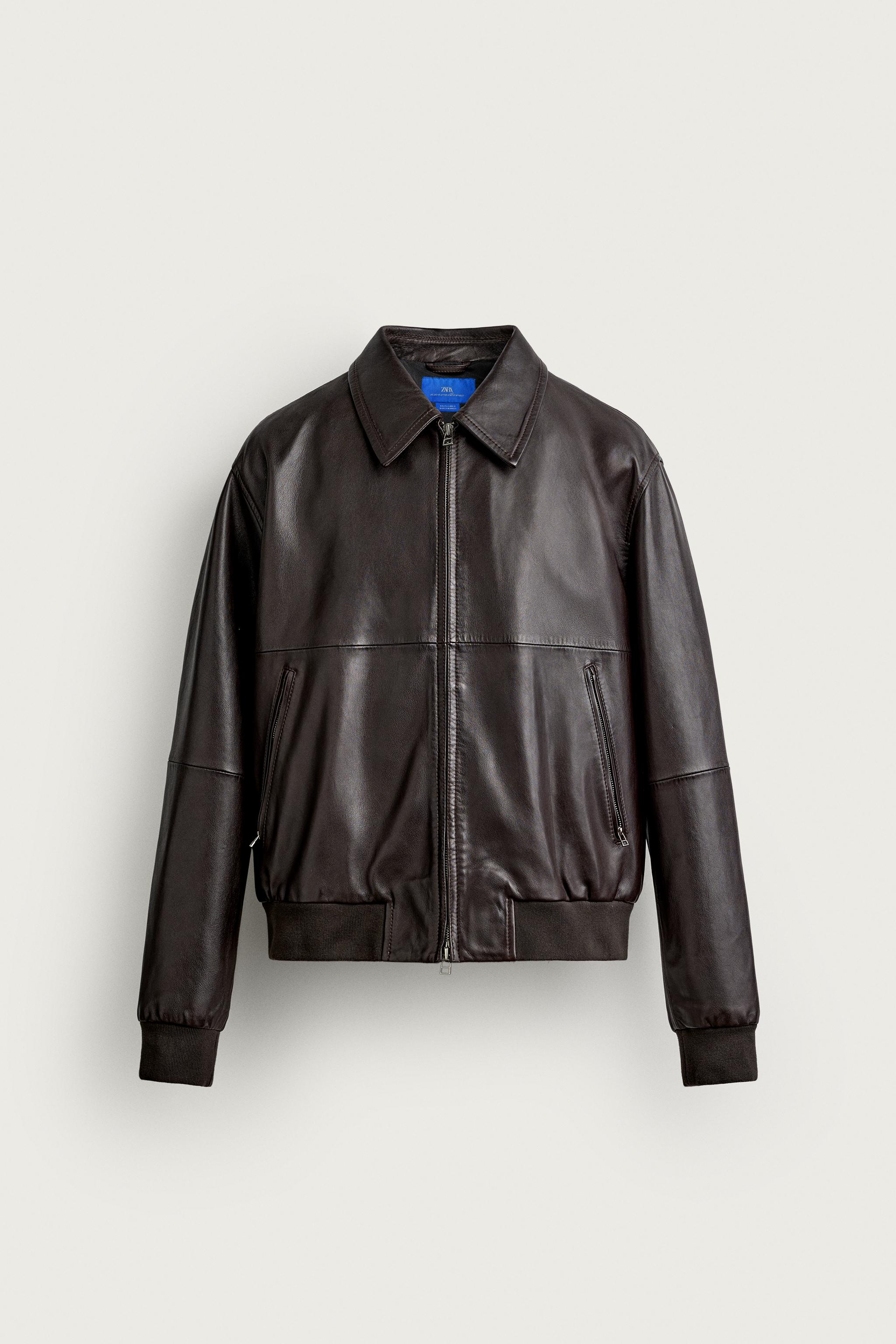 AARON LEVINE X ZARA LEATHER JACKET