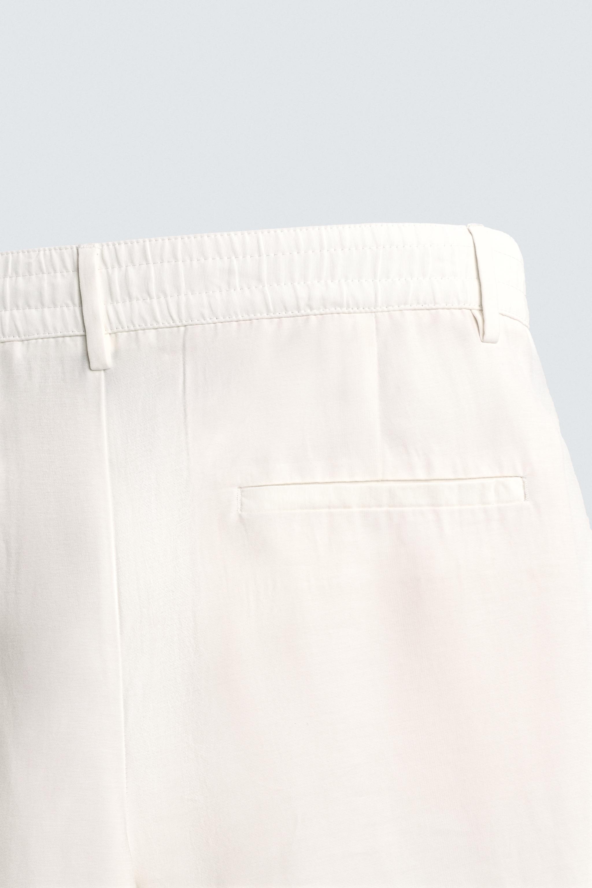 PANTALON FLUIDE À PLIS