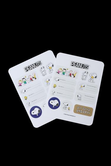 PACK AUFKLEBER SNOOPY PEANUTS™ - Mittelbeige von Zara
